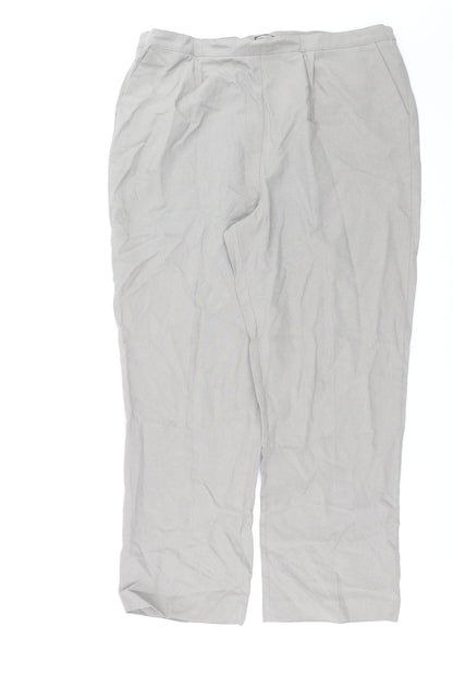 Bonmarché Womens Grey   Trousers  Size 18 L27 in