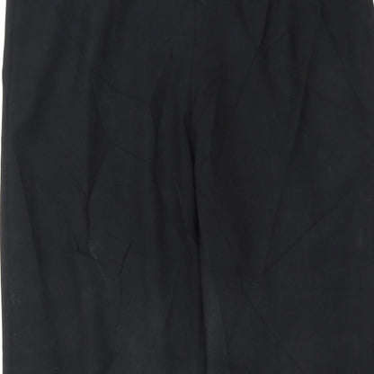 Womens UK Size 14 Marks and Spencer Regular Fit  Black Trousers