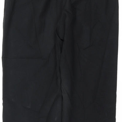 Womens UK Size 14 Marks and Spencer Regular Fit  Black Trousers