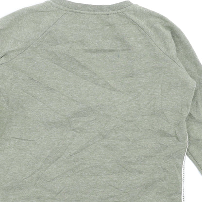 Very Girls Green   Pullover Sweatshirt Size 11-12 Years  - crochet detail