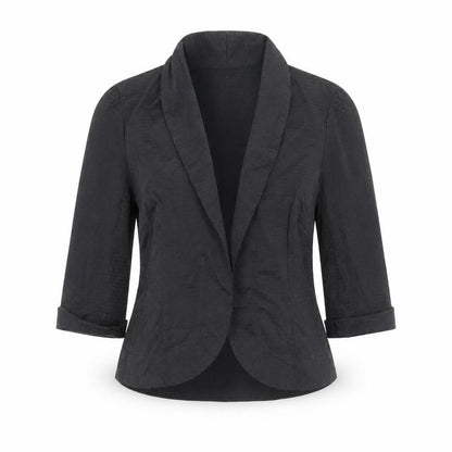 gingham & heels Womens Black   Jacket Blazer Size M