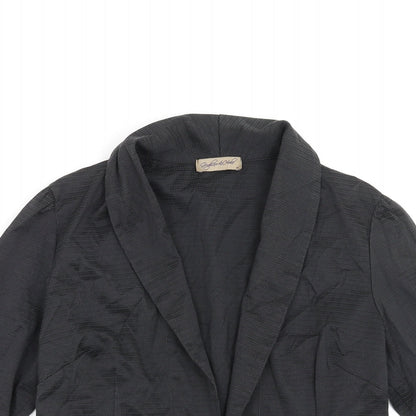 gingham & heels Womens Black   Jacket Blazer Size M