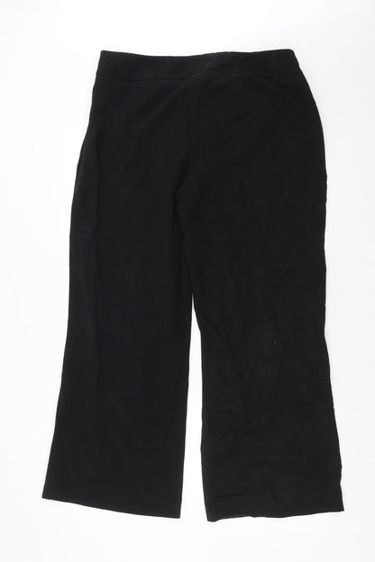 Womens UK Size 18 Wallis Regular Fit  Black Trousers