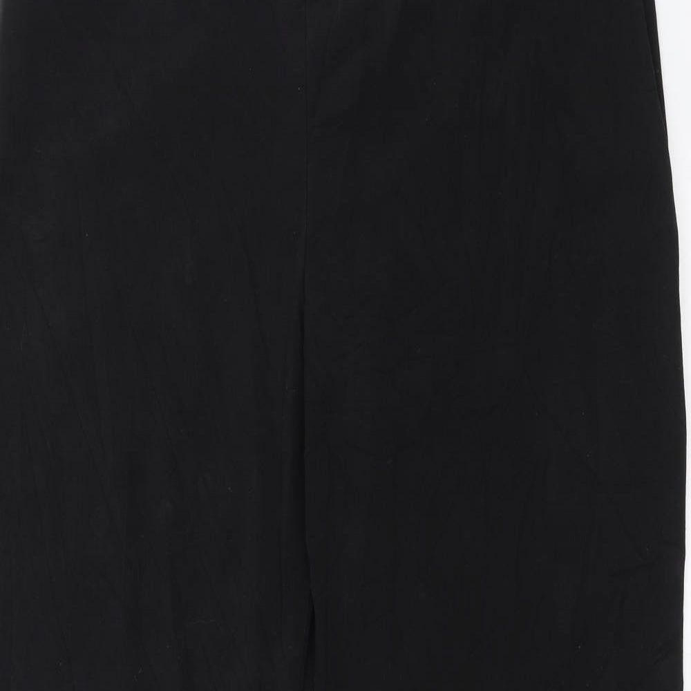 Womens UK Size 18 Wallis Regular Fit  Black Trousers