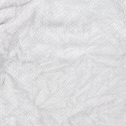 George Womens Grey Geometric  Pullover Jumper Size 16