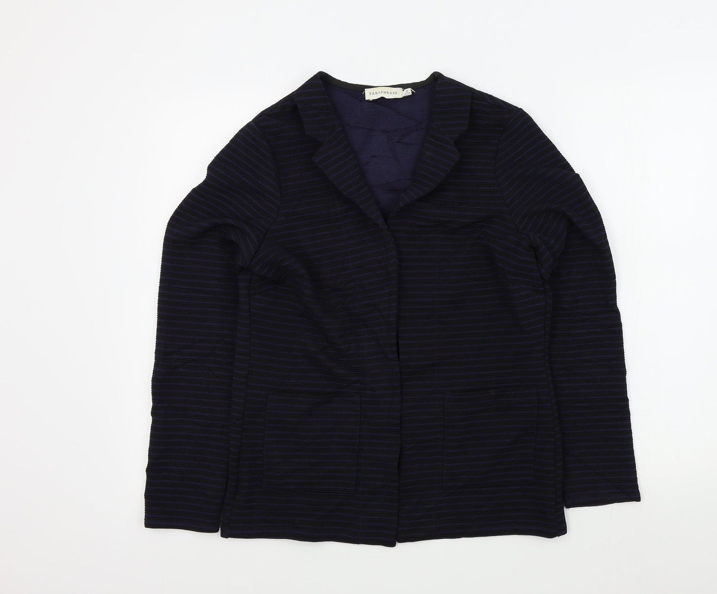 Womens UK Size 12 Paraphrase Blue Jacket