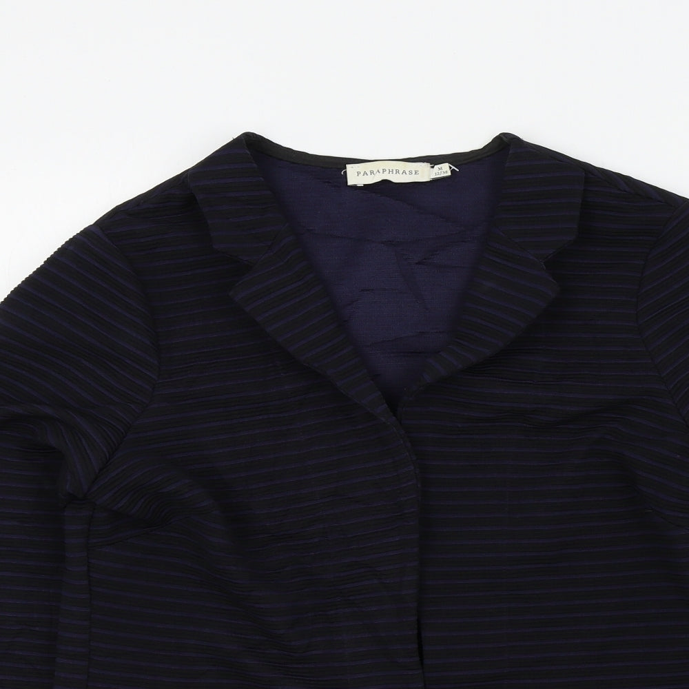 Womens UK Size 12 Paraphrase Blue Jacket