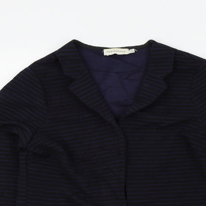 Womens UK Size 12 Paraphrase Blue Jacket