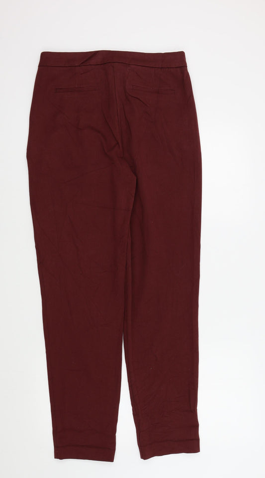 Womens UK Size 10 LIMITED COLLECTION Regular Fit  Red Trousers