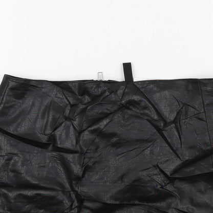 Divided Womens Black   A-Line Skirt Size 12