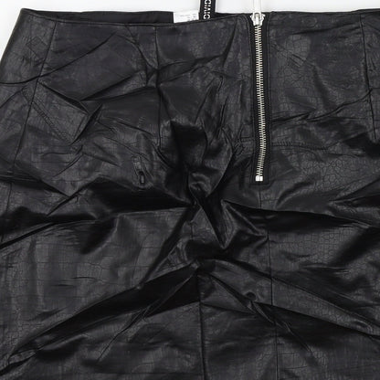 Divided Womens Black   A-Line Skirt Size 12