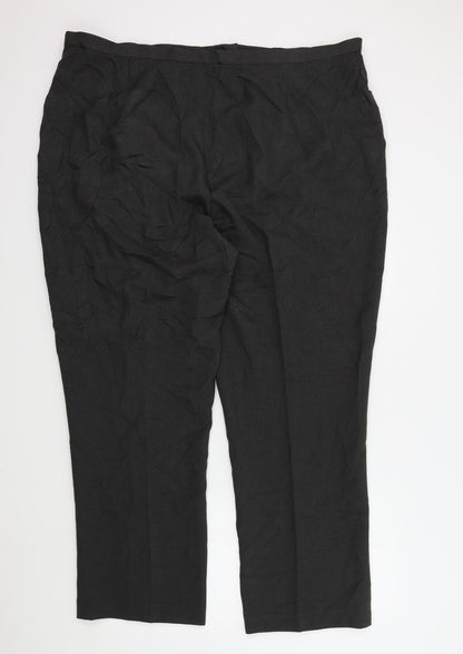 Womens UK Size 26 in Etam Regular Fit  Grey Trousers