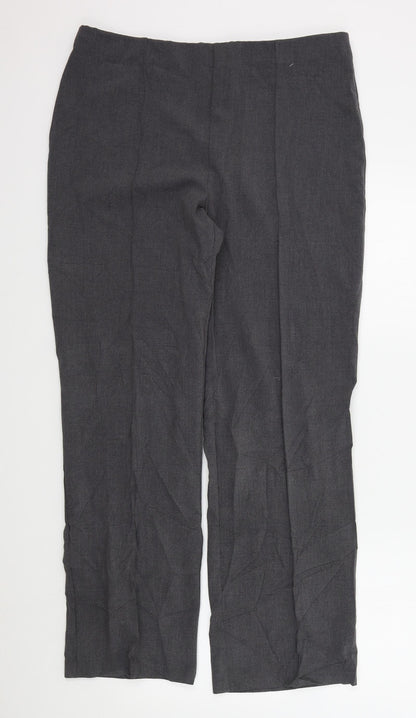 Autonomy Womens Grey   Trousers  Size 14 L29 in