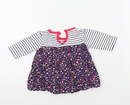 George Girls Multicoloured Floral  Fit & Flare  Size 0-3 Months