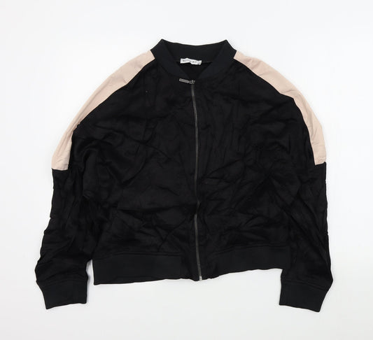 light before dark Girls Black Colourblock  Jacket  Size L