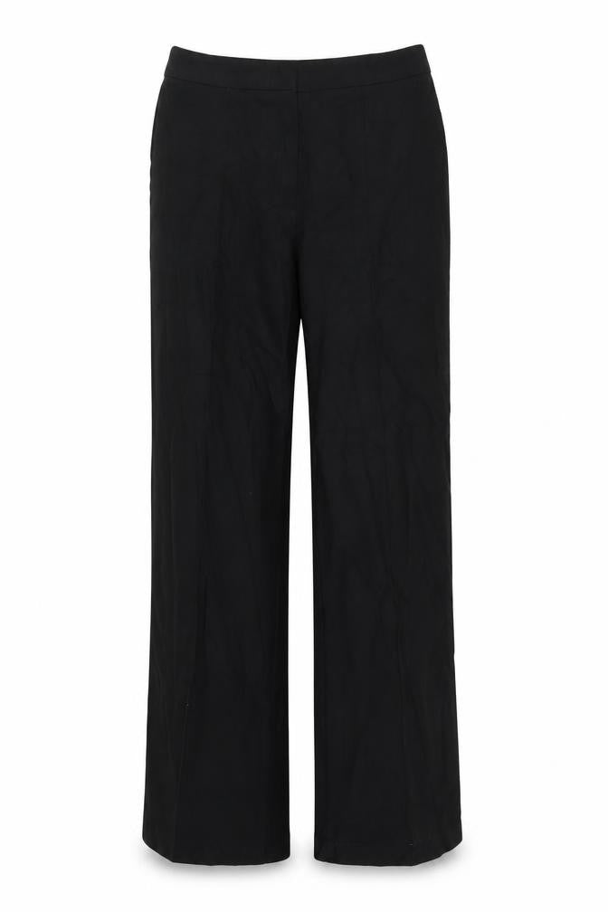 Womens UK Size 12 M&S Regular Fit  Black Trousers