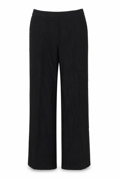 Womens UK Size 12 M&S Regular Fit  Black Trousers
