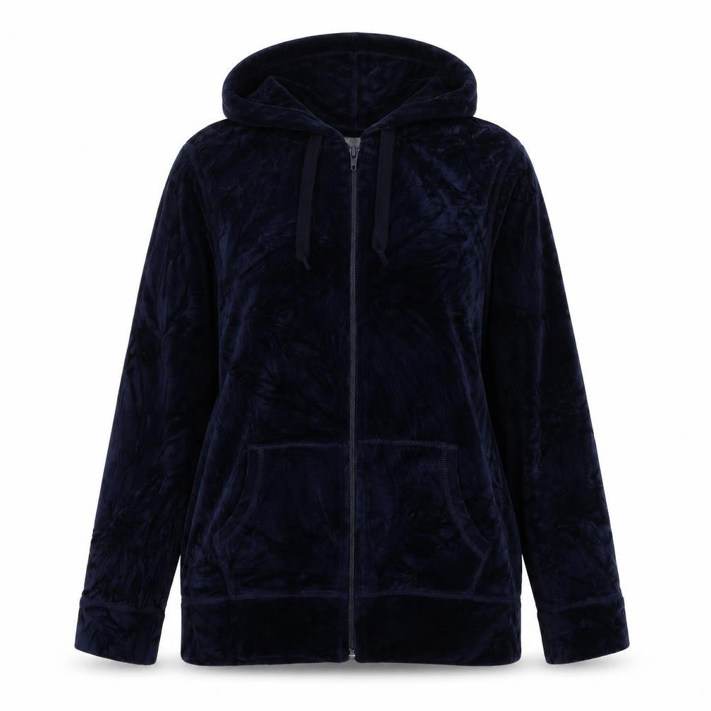 Womens UK Size L cotswold Blue Full Zip Jumper