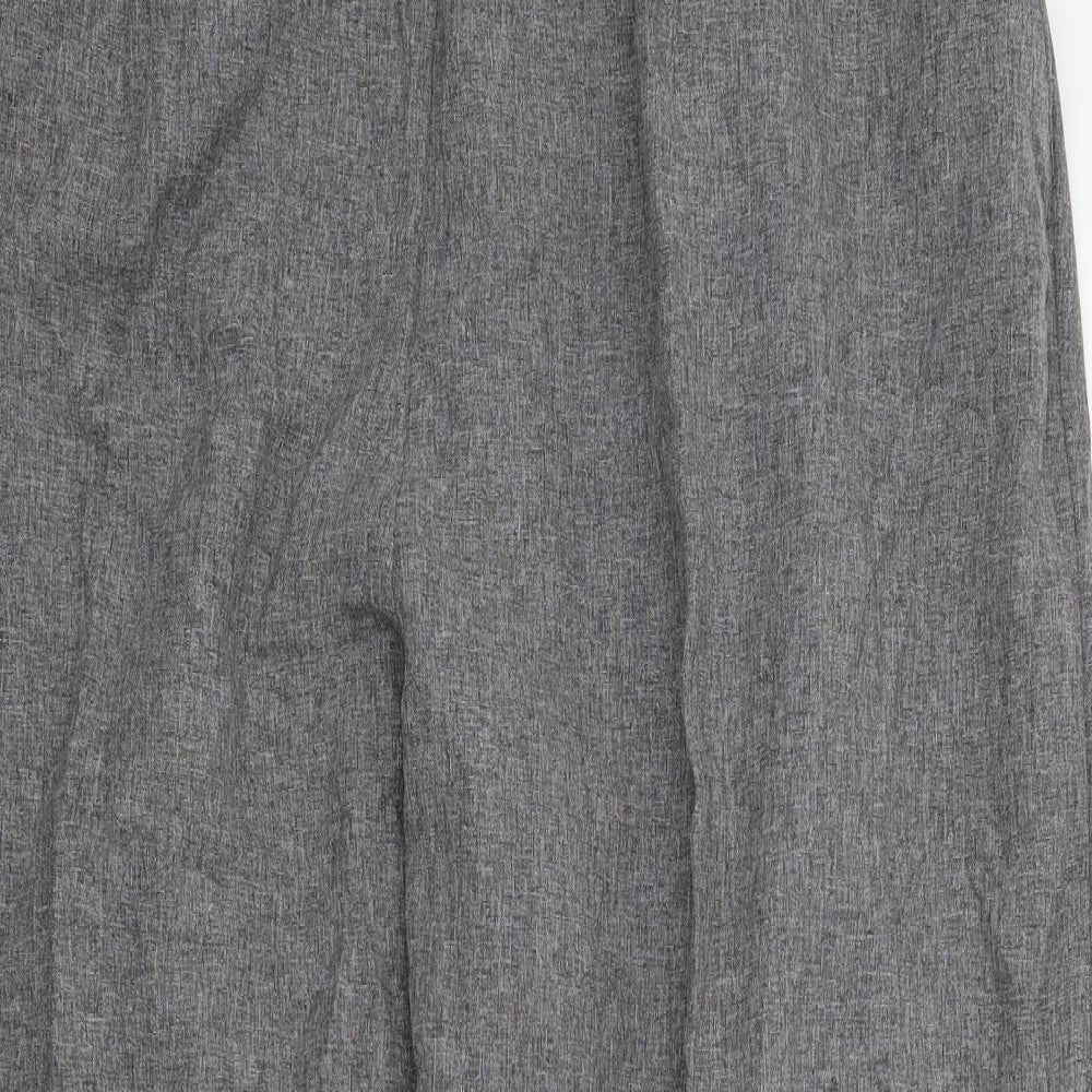 Womens UK Size 26 in Preworn Regular Fit  Grey Trousers