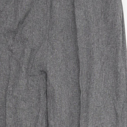 Womens UK Size 26 in Preworn Regular Fit  Grey Trousers