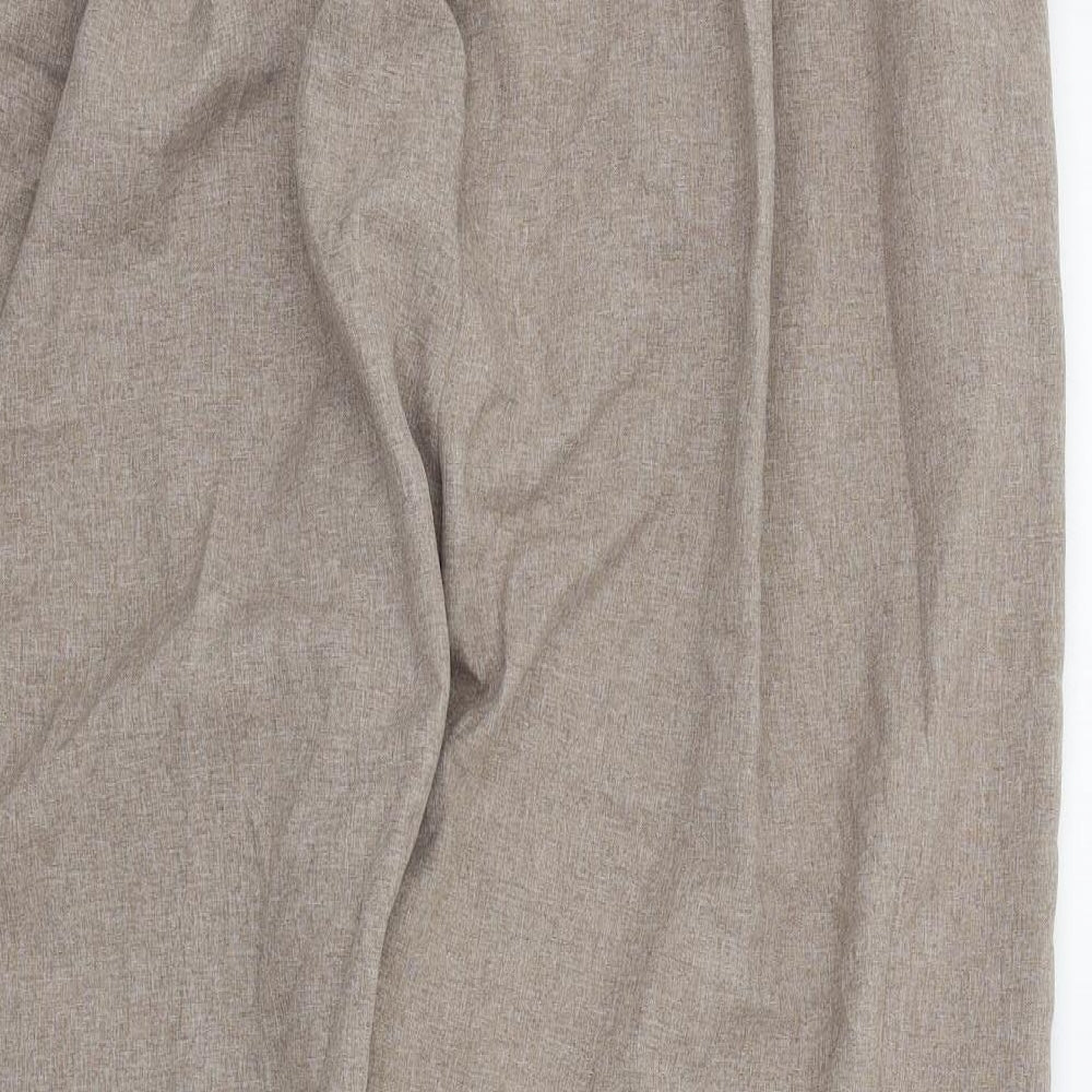 Womens UK Size 24 in Preworn Regular Fit  Brown Trousers