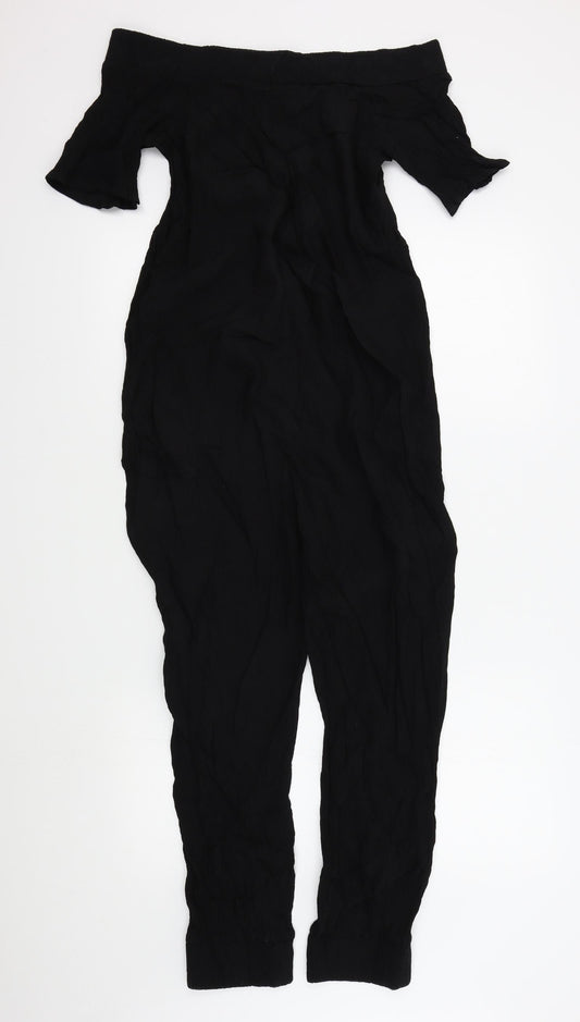 Zara Womens Black Colourblock  Bodysuit One-Piece Size XS L23 in