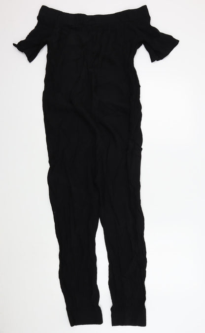 Zara Womens Black Colourblock  Bodysuit One-Piece Size XS L23 in