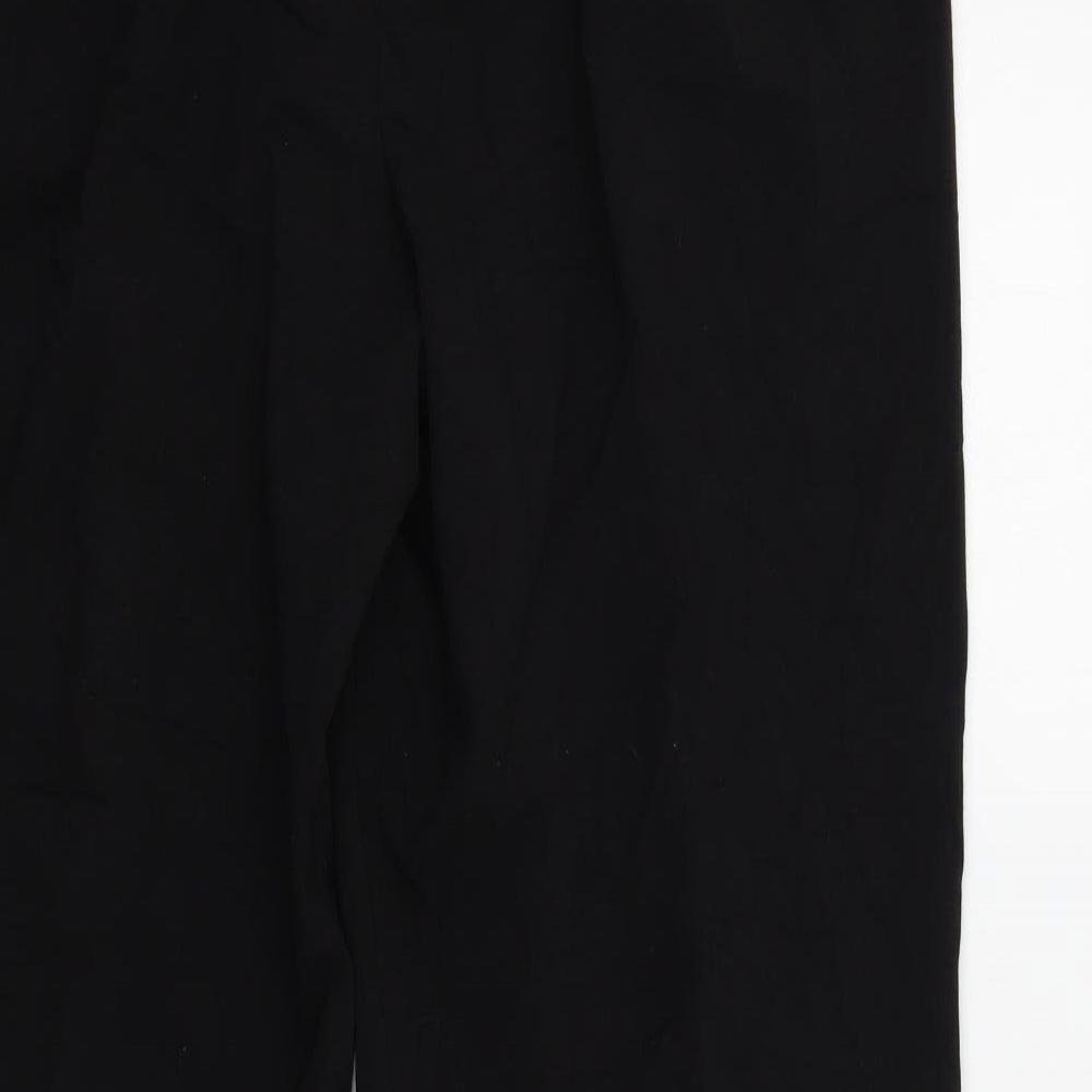Womens UK Size 20 in preview Regular Fit  Black Trousers