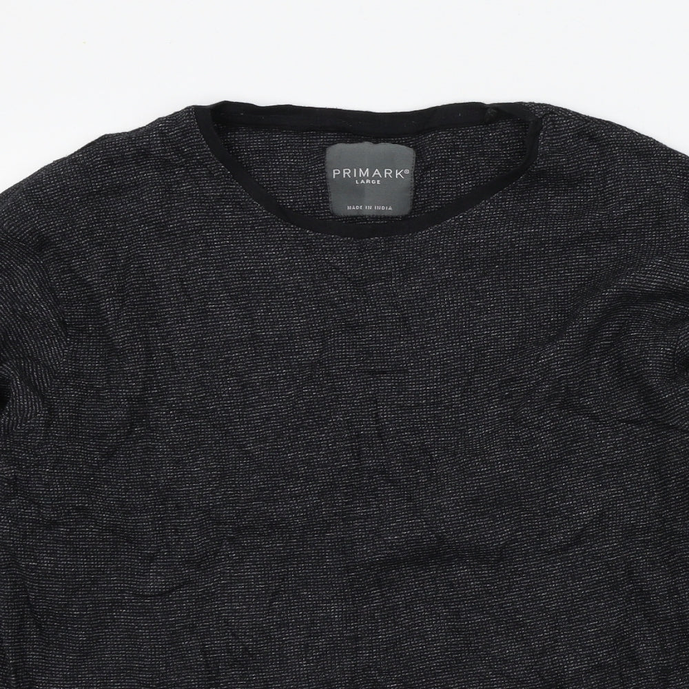 Primark Mens Grey   Pullover Jumper Size L
