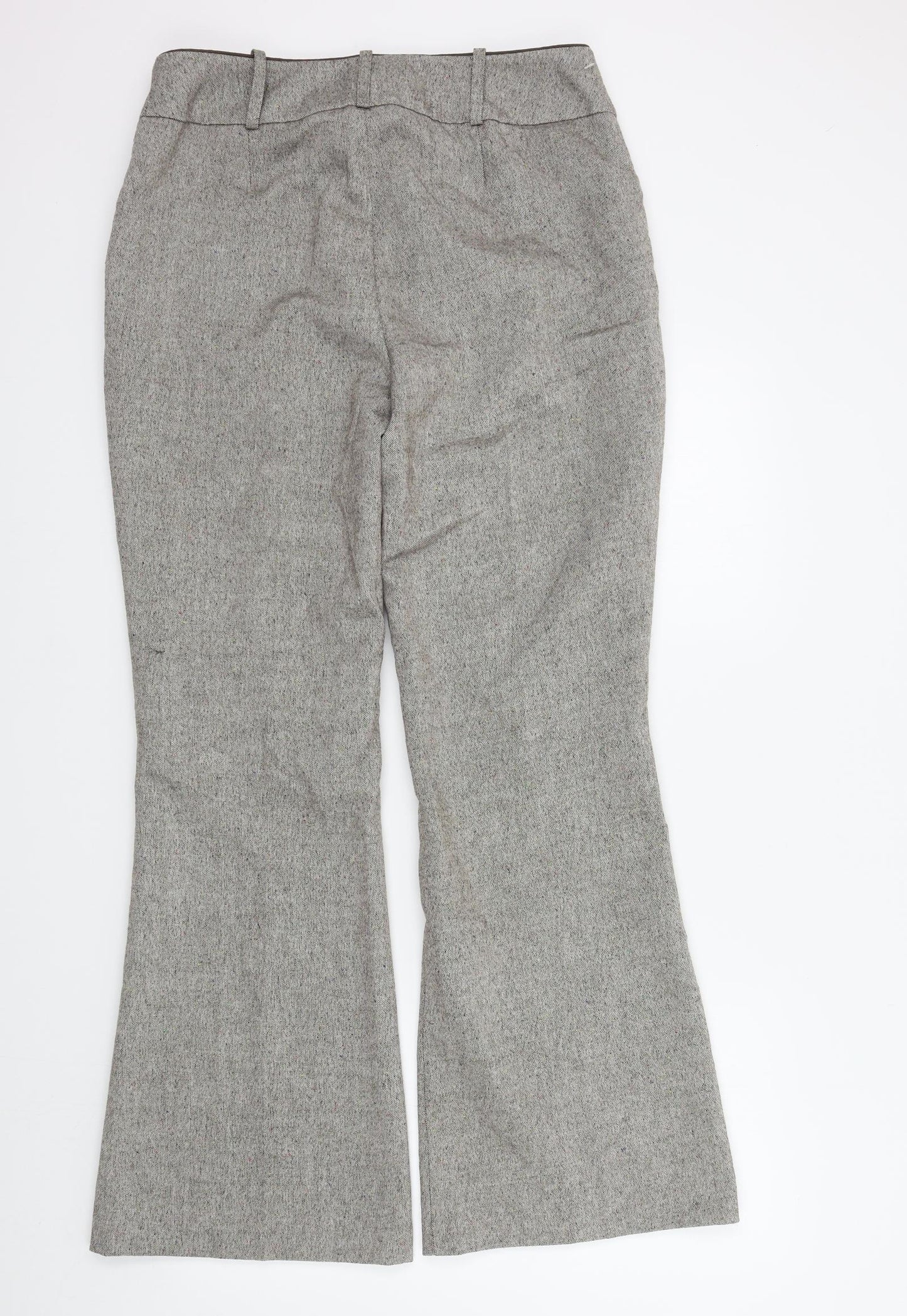 Womens UK Size 14 Littlewoods Regular Fit  Brown Trousers