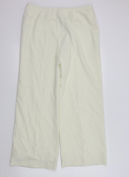 Womens UK Size 14 Kaliko Regular Fit  Beige Trousers