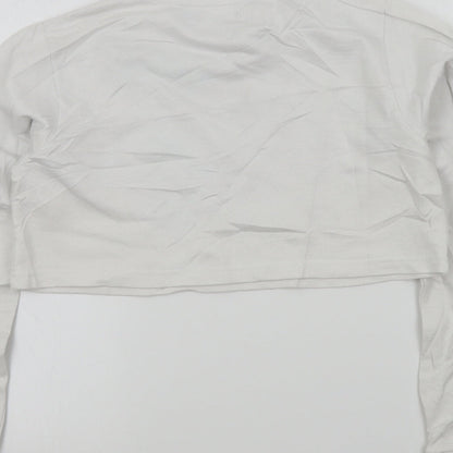 Womens UK Size 10 PRETTYLITTLETHING White Pullover Jumper