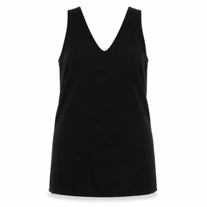 Womens UK Size 12 Missguided Black Basic Tank