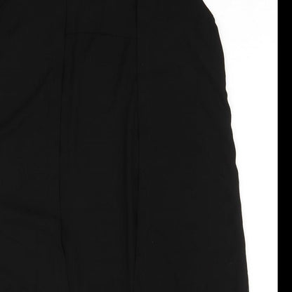 Womens UK Size 12 Missguided Black Basic Tank