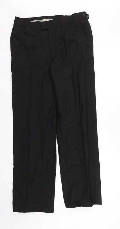 Preworn Mens Black   Trousers  Size 31 L27 in