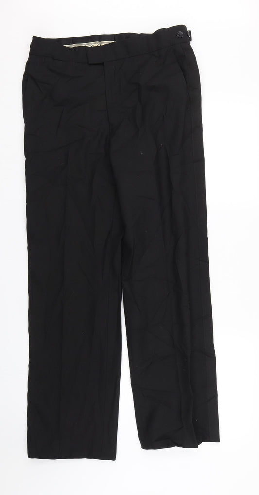 Preworn Mens Black   Trousers  Size 31 L27 in