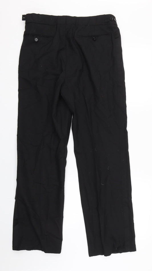 Preworn Mens Black   Trousers  Size 31 L27 in