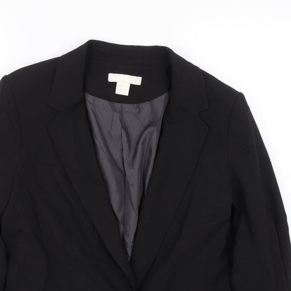 H&M Womens Black   Jacket Suit Size 12