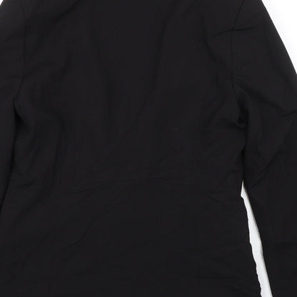H&M Womens Black   Jacket Suit Size 12