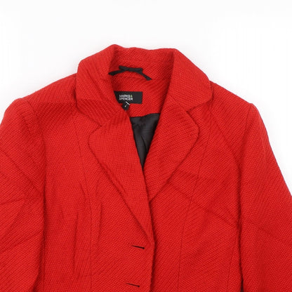 Womens UK Size 8 M&S Red Jacket