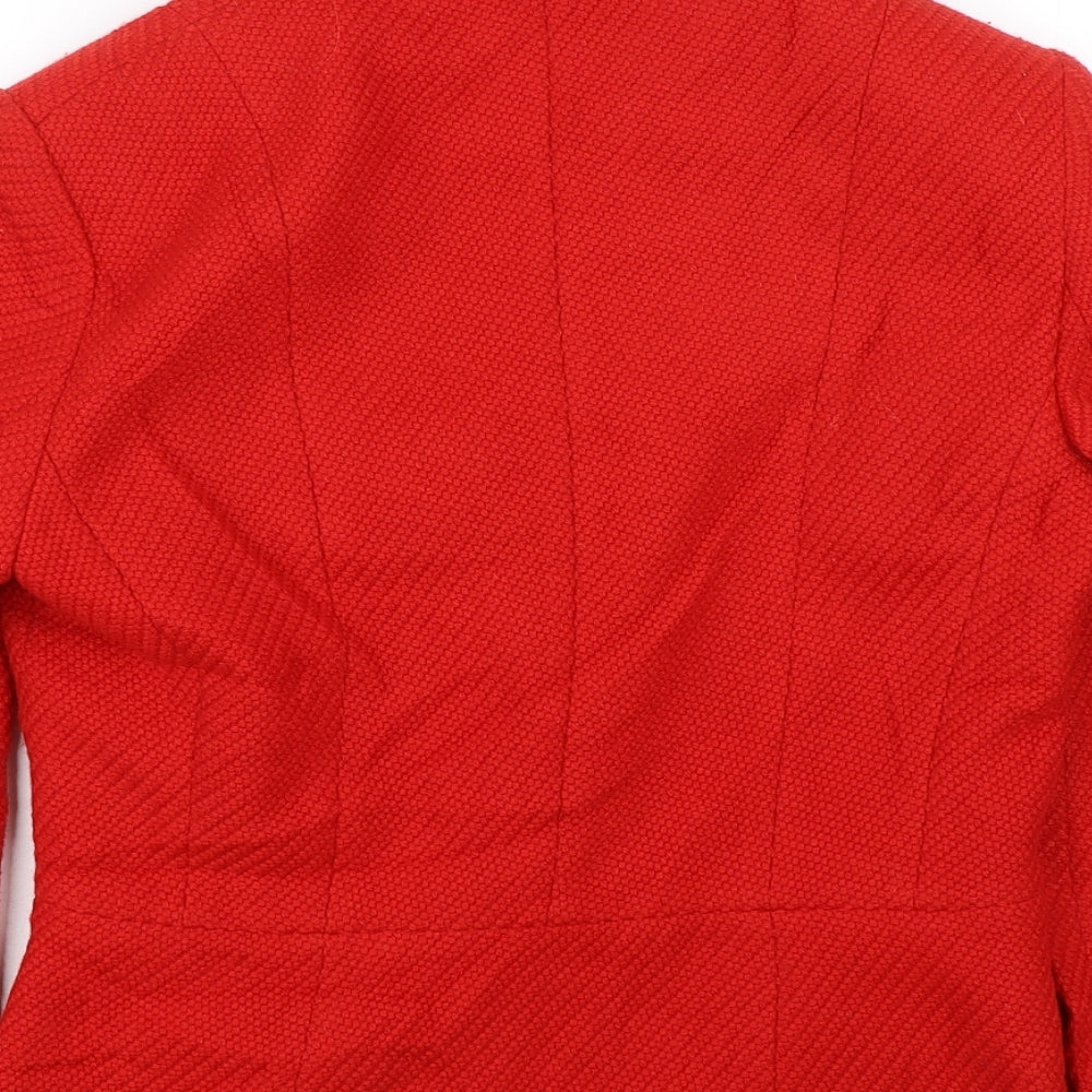 Womens UK Size 8 M&S Red Jacket