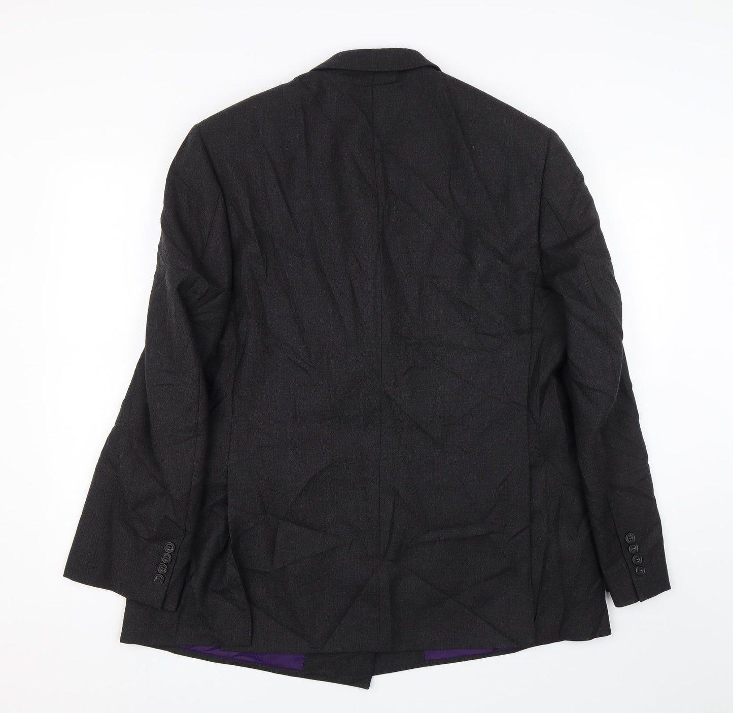 Mens UK Size M M&S Regular Black Suit Jacket