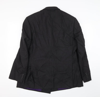 Mens UK Size M M&S Regular Black Suit Jacket