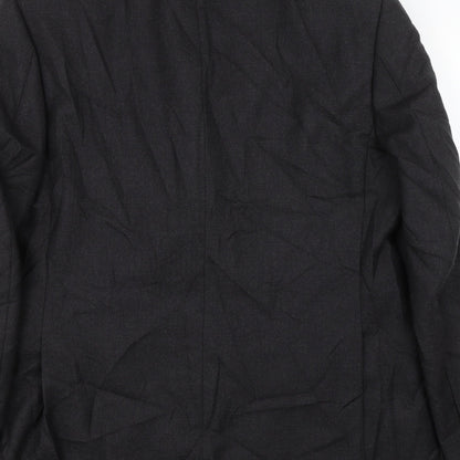 Mens UK Size M M&S Regular Black Suit Jacket