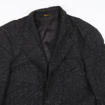 Mens UK Size L Sam Reme Black Jacket