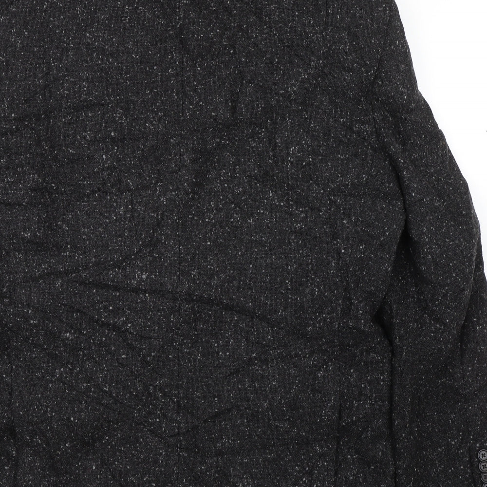 Mens UK Size L Sam Reme Black Jacket