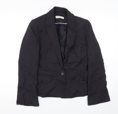 Womens UK Size 10 Planet Regular Black Suit Jacket