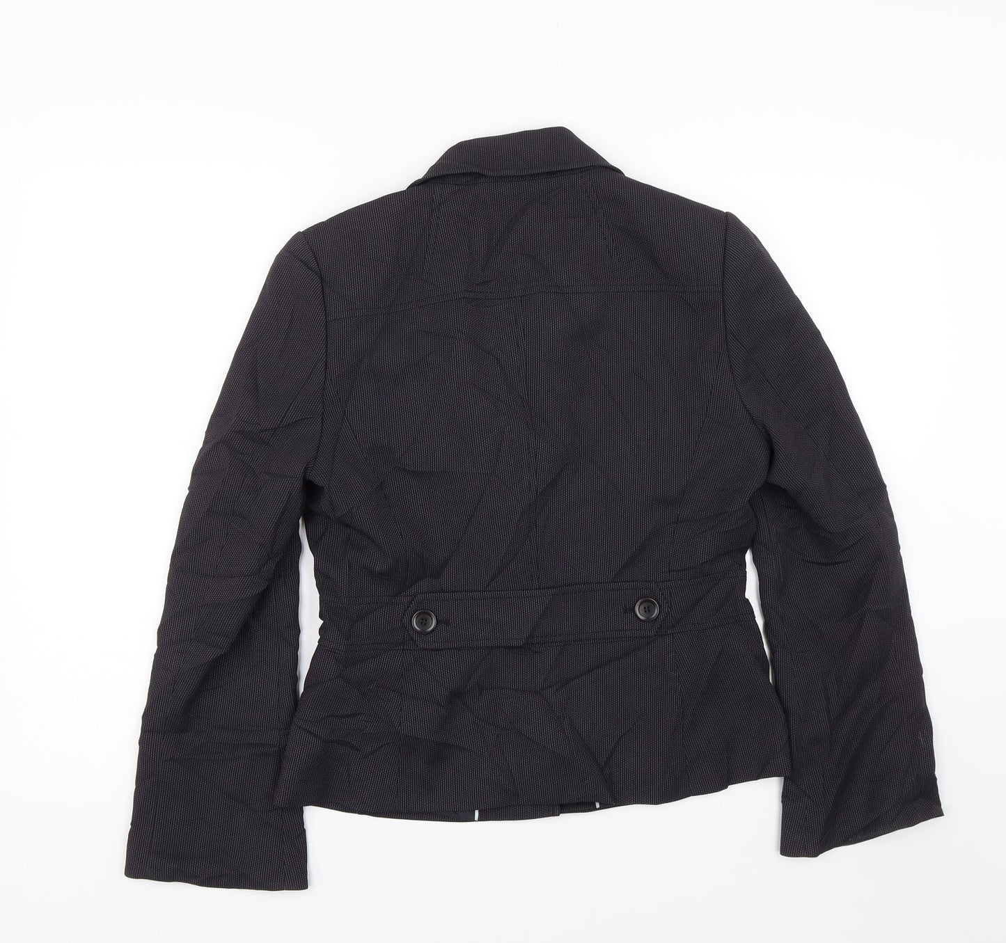 Womens UK Size 10 Planet Regular Black Suit Jacket