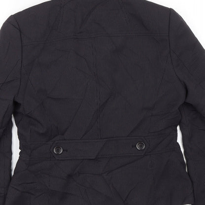 Womens UK Size 10 Planet Regular Black Suit Jacket