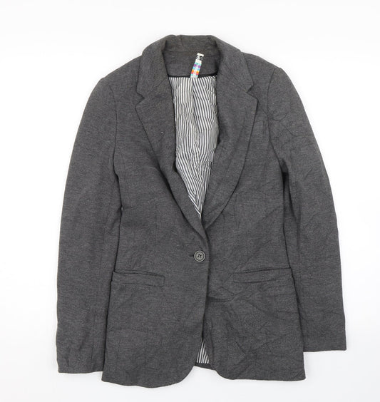Denim co Womens Grey   Jacket Suit Size 8